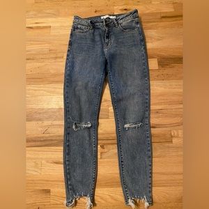 Hidden ankle skinny’s size 27